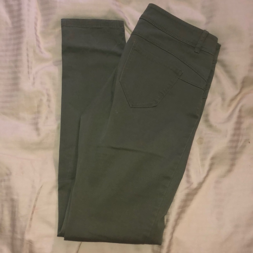 Benetton Cargo Green Pants